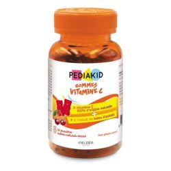 60 gommes Vitamine C Arôme naturel cerise