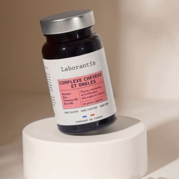 Laborantin complexe cheveux et ongles 60 gélules