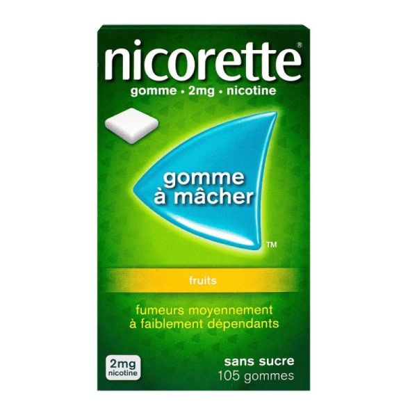 Nicorette Fruit 2Mg S/S Gom105